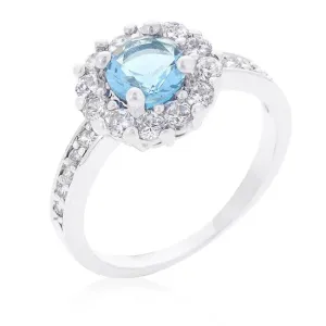 Belle Topaz Halo Cocktail Ring | 2.2ct