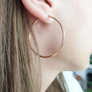 Gold Hoop Earrings