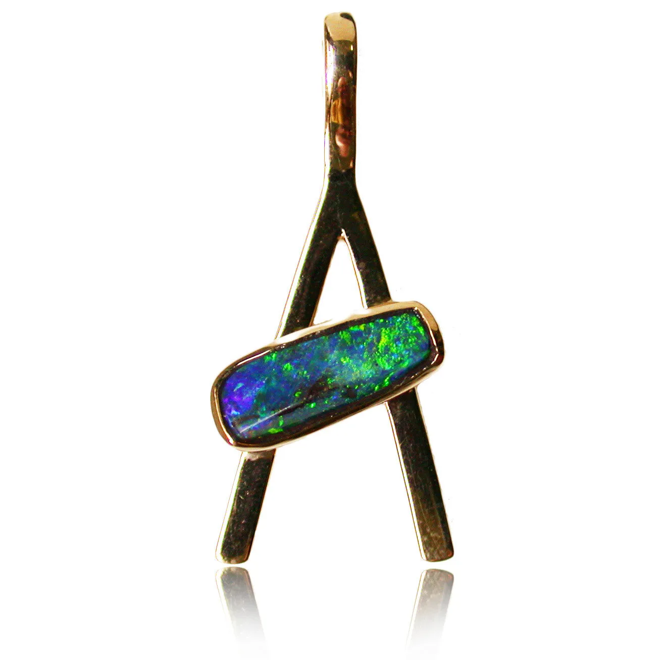 Green Blue 9k pendant