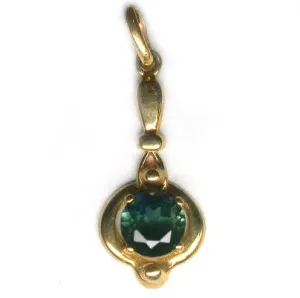 Green Saphire Pendant