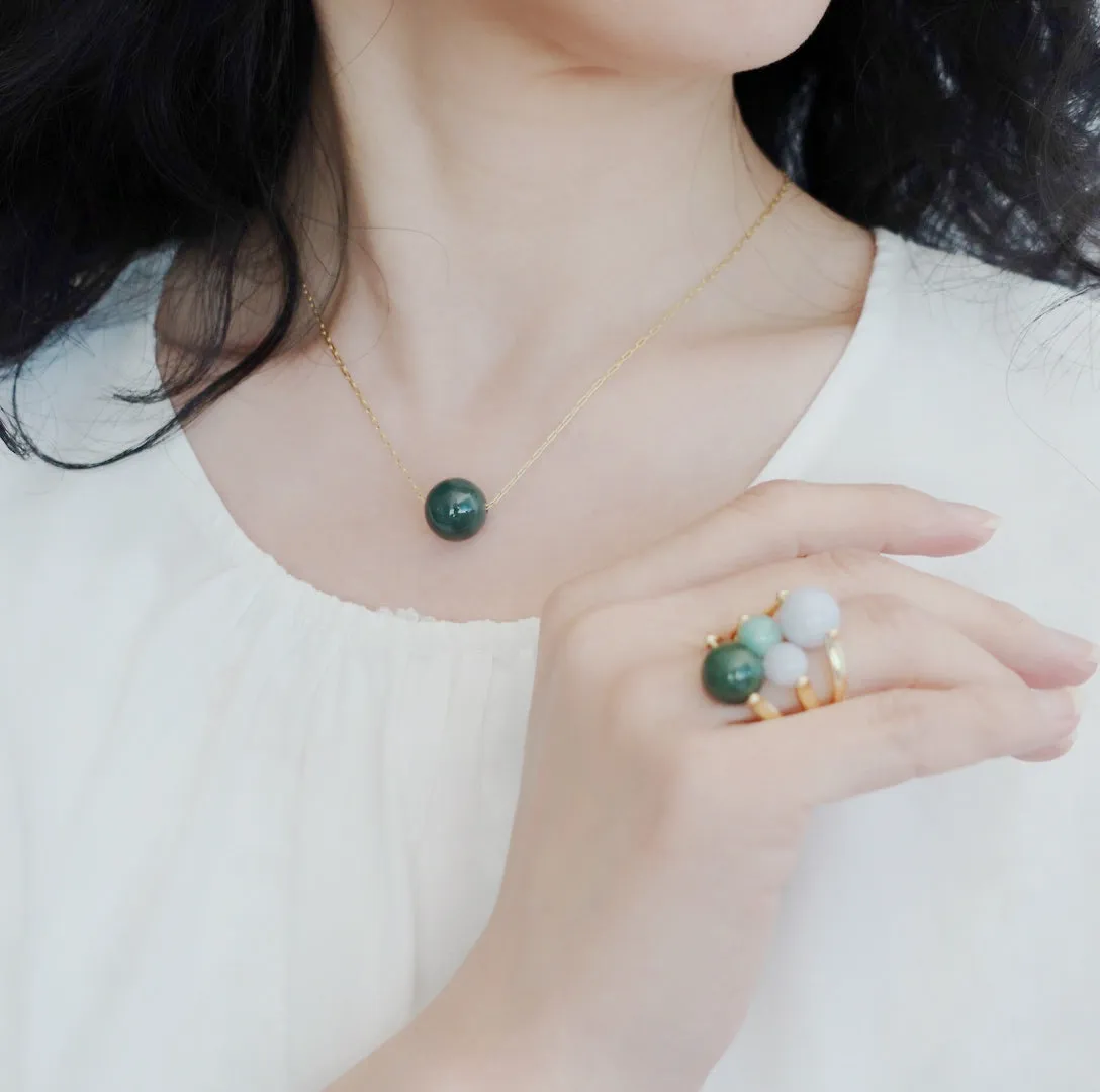 Jadeite Stack Rings