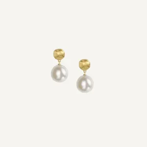 Marco Bicego Africa Ball Earrings Southsea Pearls Gold