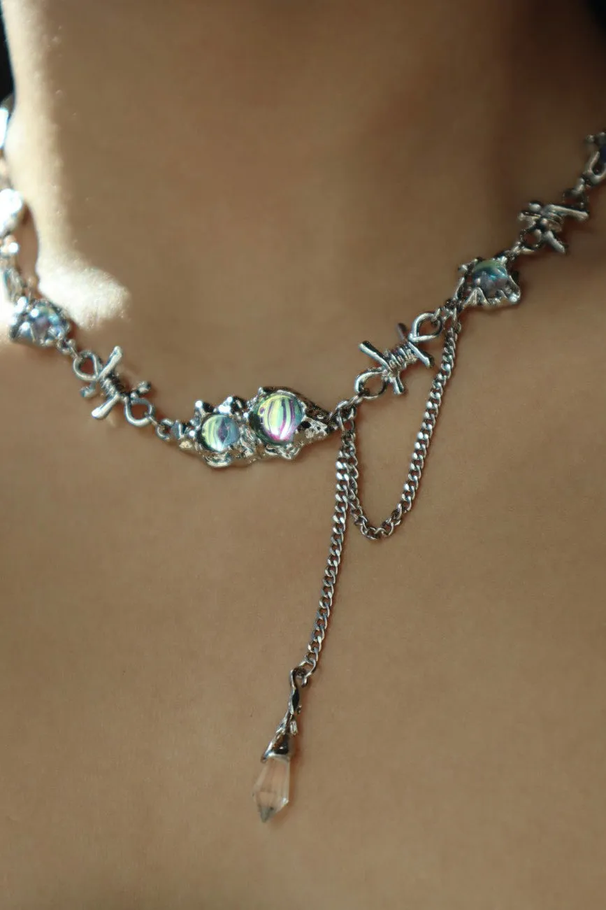 Opal Twist Necklace