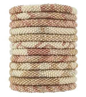 Roll-On Beaded Bracelets - Rosé All Day