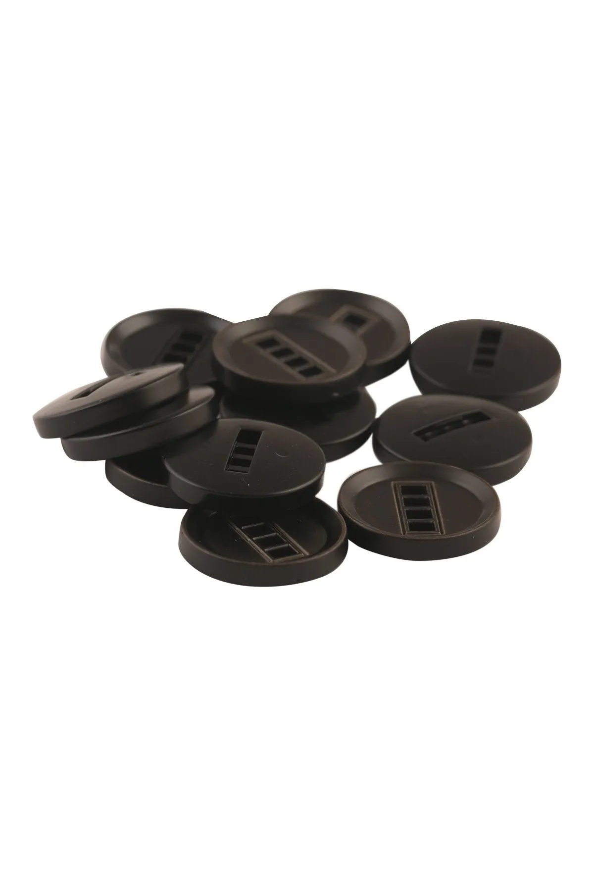 Round Shape 4-Hole Dual Colour ABS Button