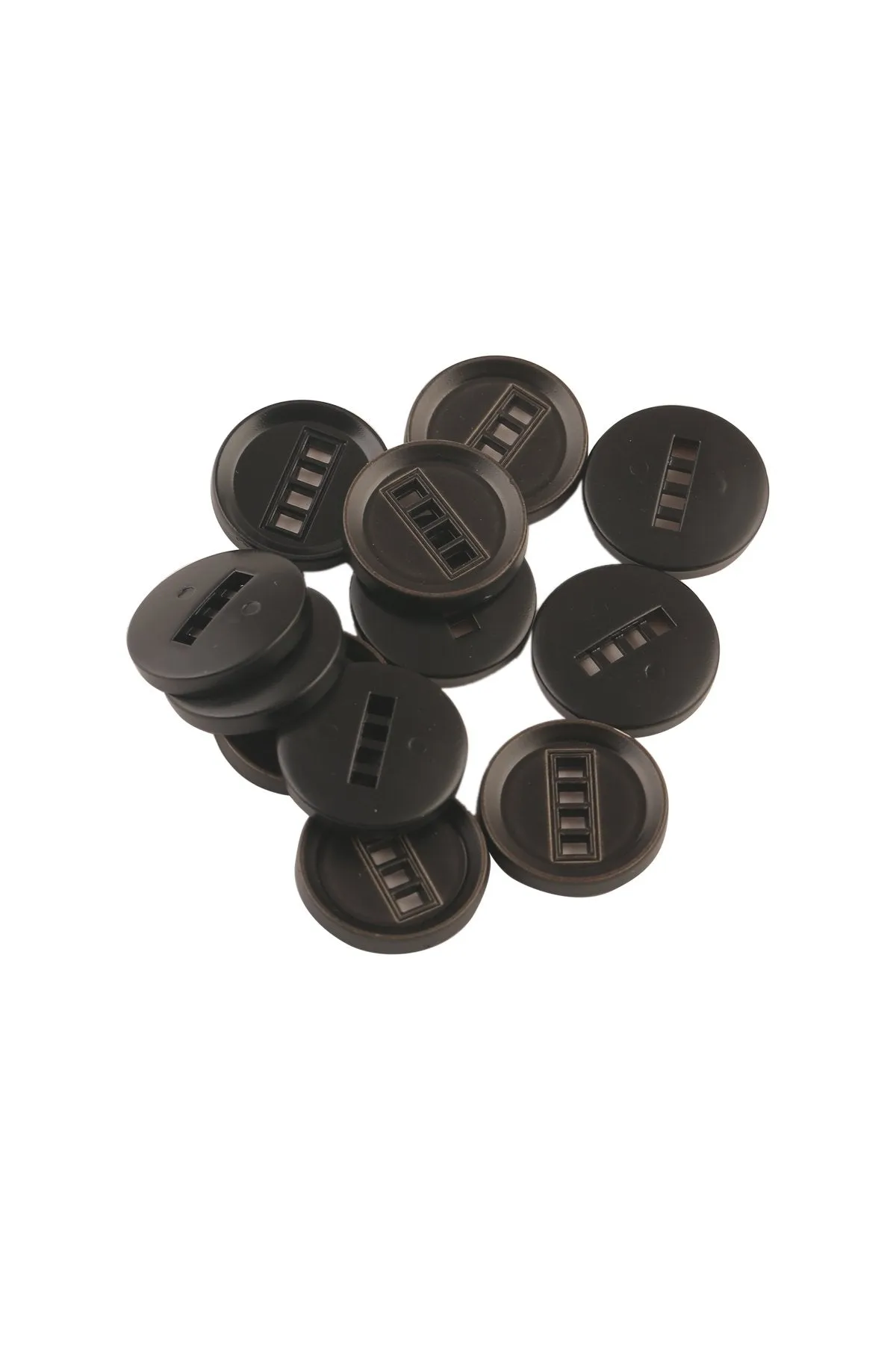 Round Shape 4-Hole Dual Colour ABS Button