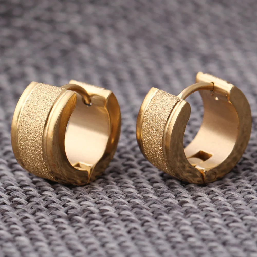 Women's earrings Gold Plated stainless steel fashion earrings for women