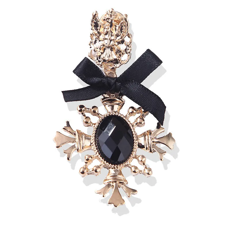 XSB031 - Vintage Crown Brooch