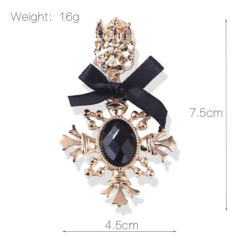 XSB031 - Vintage Crown Brooch