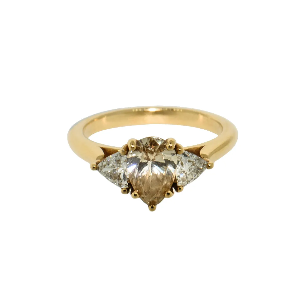 Yellow Gold and Diamond Ring